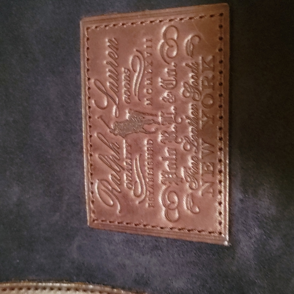 Ralph Lauren Man suede Tote